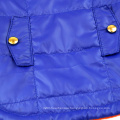 warm Nylon Fabric thickened pocket vest pet jacket